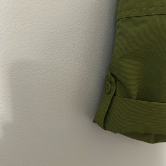 The North Face Women’s Horizon Sunnyside Convertible Hiking Shorts Size 6 Green - Picture 4 of 9